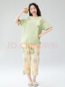 芬騰睡衣女100%純棉2025年夏季新品薄款可外穿高級感家居服 曬單實拍圖