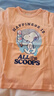史努比（SNOOPY）童裝【純棉舒適】?jì)和疶恤男童半袖中大童夏裝 冰淇凌-粉橙  120 曬單實(shí)拍圖
