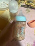 貝親（Pigeon）PPSU雙把手防脹氣奶瓶240ml 叢林小兔 M號奶嘴 3月+ AA218 曬單實(shí)拍圖
