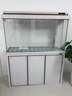 森森（SUNSUN）大型魚缸底過濾水族箱客廳家用落地玻璃生態(tài)金魚缸 超白款升級底濾 1.2米長35cm寬（黑白可選） 曬單實拍圖