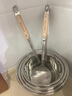 美廚（maxcook）304不銹鋼盆篩五件套 加厚大號洗菜盆 米篩味斗套裝 MCWA550 曬單實拍圖