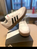 adidas「小鋸齒」D-PAD CLASSIC休閑美高風復古籃球板鞋阿迪達斯 淺灰/黑色/淺猩紅   38 曬單實拍圖