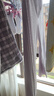 古今（GUJIN）春秋新品【云感】睡衣女家居服帶胸墊可外穿睡褲大碼清純套裝XL 曬單實拍圖