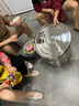 歐頓304不銹鋼湯鍋加厚大容量復(fù)底煲湯鍋鹵肉鍋燒開水帶蓋電磁爐專用 【304 加厚不銹鋼】45* 28cm 曬單實(shí)拍圖