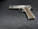 HY-1911九代全冰涼博萊塔cs黃河男孩m92快拆玩具6mm高端定制玩具 精調(diào)版9.0版鎢鋼色1911 曬單實(shí)拍圖