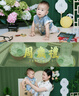 G. DUCKKIDS兒童套裝漢服男童周歲禮服男寶寶夏季國(guó)風(fēng)套裝新款中式古裝2025小 天藍(lán)色套裝 90 曬單實(shí)拍圖
