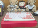 CHERRY櫻桃PIXIU75客制化鍵盤 Gasket 2.4G藍(lán)牙三模無線RGB 熱插拔 游戲鍵盤 兼容WIN/MAC 白色 茶軸  曬單實(shí)拍圖