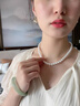 伊燦施家正圓仿珍珠項鏈女2025新款爆款鎖骨鏈簡(jiǎn)約通勤百搭高級感頸鏈 施家正圓珍珠項鏈女-6mm 曬單實(shí)拍圖