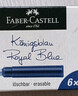 輝柏嘉（Faber-castell）【新年禮物】墨囊鋼筆墨膽一次性墨水膽6支裝 黑色185507 曬單實(shí)拍圖