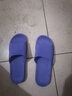 美人橋男女款純色簡(jiǎn)約日系風(fēng)居家拖鞋舒適輕便室內EVA涼拖 深蘭色 42 曬單實(shí)拍圖