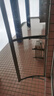 鋁合金雨棚戶外屋檐遮雨棚門頭防雨搭家用遮陽棚窗戶陽臺庭院雨篷 加厚水槽鋁合金支架+實心耐力板 伸出60*貼墻200cm-（配3支架） 曬單實拍圖