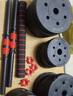 FGHGF啞鈴家用可調(diào)節(jié)啞壺鈴杠鈴套裝運(yùn)動(dòng)舉重鍛煉健身器材10-40kg含配 100斤【左右各50G】啞鈴+杠鈴多功能送7大好禮 曬單實(shí)拍圖