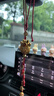 宏夢(mèng)零 高檔簡(jiǎn)約平安招財貓汽車(chē)掛件后視鏡掛飾可愛(ài)貓咪吊墜女款式車(chē)上 多寶款 曬單實(shí)拍圖