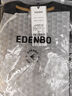 愛(ài)登堡Edenbo短袖圓領(lǐng)T恤衫夏季男士時(shí)尚潮流上衣黑色180/96A(2XL) 曬單實(shí)拍圖