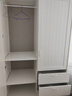 宜家（IKEA）穆斯肯雙門(mén)簡(jiǎn)易衣柜現代簡(jiǎn)約家用臥室柜子小戶(hù)型出租房用 白色 曬單實(shí)拍圖