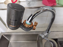 美的（Midea）凈水器水龍頭過濾器家用自來水濾水器直飲前置過濾器廚房衛(wèi)生間通用除水垢除余氯雙出水可清洗濾芯 一機(jī)三芯【兩年免換濾芯】 曬單實(shí)拍圖