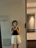edition絲絨吊帶女冬新款手工扭皺V領(lǐng)美背吊帶上衣內(nèi)搭外穿 黑色 S/160 曬單實拍圖