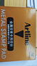 旗牌（Shachihata）Artline 辦公財務(wù)金屬印章印臺銅章印臺油性墨水印尼印臺印泥 56*90mm 紅色 EHP-2 曬單實(shí)拍圖