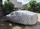 京致享車衣全車罩防曬防雨防塵罩防風遮陽布擋雨布加厚防雪霜套專車定制 適用于比亞迪元plus專用車衣全車罩 銀色加棉加厚牛津布汽車衣罩外套 曬單實拍圖