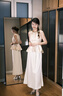 泰勒馬丁新中式旗袍2025新款敬酒服新娘小個子可穿訂婚結(jié)婚回門禮服 HF052 L 曬單實拍圖