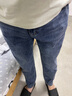 HLA海瀾之家牛仔褲男25微彈時(shí)尚錐形九分褲子男夏季 曬單實(shí)拍圖