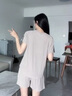PAGKAVIO國(guó)際一線品牌運(yùn)動(dòng)套裝2025年夏季新款顯瘦時(shí)尚高端圓領(lǐng)女套裝 駝色 L (100-110斤) 曬單實(shí)拍圖