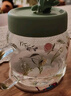 摩登主婦小枝蕁玻璃杯創(chuàng  )意帶蓋水杯辦公室吸管杯耐熱小清新杯子 曬單實(shí)拍圖