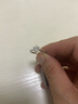 DR.KU人工培育鉆石一克拉鉆戒VVS2求婚戒指微鑲小鉆結(jié)婚生日情人節(jié)禮物 一克拉培育鉆/鉑金/VVS2/IGI證書(shū) 閉口(12號(hào)) 曬單實(shí)拍圖