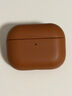 派凡適用AirPodsPro3保護套蘋(píng)果Apple無(wú)線(xiàn)藍牙耳機頭層全包牛皮保護殼防摔減震防塵2025新款第三代高端 【咖啡色】頭層牛皮/防摔防磨/植絨內膽 曬單實(shí)拍圖