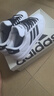 阿迪達斯（adidas）官方艦店男鞋 秋季新款三條紋板鞋皮面運動(dòng)鞋耐磨休閑鞋子板鞋男 9195-白色-主推款 42.5 曬單實(shí)拍圖