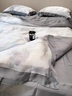 床上四件套天絲萊賽爾床品床單被套用品冰絲床笠款高端輕奢高級感 暈染 玫瑰-輕奢公主風蘭精天絲 2m 床單款 （被套220*240cm） 曬單實拍圖