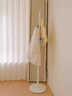 云博香韻進(jìn)口櫸木落地衣帽架家用臥室實(shí)木掛衣架多掛鉤門(mén)廳立式衣服掛包架 奶油白-圓盤(pán)款【8掛鉤】 曬單實(shí)拍圖