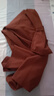 無印良品（MUJI） 女式 易干彈力泡泡紗 背帶褲 女裝夏季連體褲吊帶BC2JRA4S 磚紅色 M （160/84A） 曬單實拍圖
