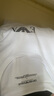 阿瑪尼（ARMANI）奢侈品男裝 男裝短袖t恤男士時尚休閑修身薄款微彈短袖T恤兩件裝 混色 L 135-155斤 曬單實拍圖