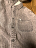 Abercrombie & Fitch男裝春秋經(jīng)典小麋鹿美式復古通勤牛仔布襯衫KI125-4040 淺灰色 S (175/92A) 曬單實(shí)拍圖