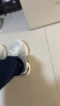 回力男鞋夏季透氣青少年運(yùn)動(dòng)休閑增高減震跑步老爹鞋 白/黑 41 曬單實(shí)拍圖
