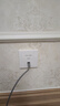 普聯(lián)（TP-LINK） 千兆口無線ap+ac面板入墻壁式poe路由器86型全屋wi-fi6套裝5G雙頻家用 5個(gè)1500M薄款面板套裝 【高配版】WiFi6 曬單實(shí)拍圖