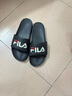 斐樂（FILA）DRIFTER男鞋復(fù)古拖鞋新款涼拖休閑沙灘鞋漂流船 黑-BK 40.5 曬單實(shí)拍圖