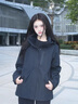 AEMAPE沖鋒衣男女三合一戶外登山服秋冬新款可拆卸內(nèi)膽加厚保暖情侶外套 黑色 [春秋款無(wú)內(nèi)膽] 男女同款 XL (建議135-155斤) 曬單實(shí)拍圖