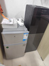 奧克斯小冰箱家用小型迷你冷藏冷凍兩用出租房宿舍用節(jié)能省電寢室辦公室電冰箱 【熱賣款 升級凈化去味】22A126DW銀 曬單實拍圖