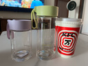 富光清然玻璃杯 高硼硅玻璃水杯子 女生便攜牛奶咖啡高顏值茶杯330ml 曬單實拍圖