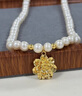 中國(guó)黃金CHINA GOLD珍珠項(xiàng)鏈媽媽足金牡丹花吊墜七夕情人節(jié)禮物女送媽媽老婆長(zhǎng)輩生日 【京速達(dá)】足金富貴牡丹珍珠項(xiàng)鏈 曬單實(shí)拍圖