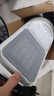 海爾（Haier）取暖器家用暖風(fēng)機(jī)電熱臺(tái)式桌面電暖器省電小型烤火爐浴室嬰兒熱風(fēng)機(jī)辦公室暖腳神器臥室電暖風(fēng)速熱 【無光輕音+恒溫省電】觸屏遙控款HNS1507 曬單實(shí)拍圖