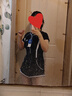 鴻星爾克（ERKE）新款2025女士連體保守休閑遮肉顯瘦泡溫泉沙灘海邊游泳衣 曬單實(shí)拍圖