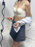 維多利亞的格調維密系列薄款內衣女士文胸罩小胸聚攏顯大套裝內褲2025新款 香檳色-單件 80A 80/36AB 【厚款舒適聚攏】 曬單實(shí)拍圖