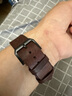 美定適用蘋(píng)果手表表帶純手工真皮applewatch s11/10X表帶Ultra3/2iwatch9/8s7/6se進(jìn)口植鞣皮高級皮質(zhì) 古木棕【送保護殼+水凝膜*2】 iwatch 7/8/9代【45 曬單實(shí)拍圖