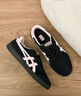 Onitsuka Tiger鬼塚虎春季新款女款復(fù)古德訓(xùn)鞋 運(yùn)動(dòng)休閑鞋女鞋 TOKUTEN 1183C254 黑色/粉紅色 37.5 曬單實(shí)拍圖