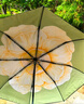 蕉下（beneunder）防紫外線遮陽傘三折雙層黑膠晴雨傘防曬傘BM664月霧 曬單實(shí)拍圖