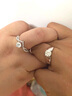 AVHE18K金鉆戒指女圓苞星河培育鉆石真鉆D色求結(jié)婚禮物送白金鉑老婆 18K金鉆戒-50分D色VVS 9-20號(hào)圈可備注 曬單實(shí)拍圖