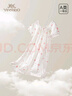 英氏【純棉】女童童話風(fēng)睡裙家居服兒童睡裙 曬單實(shí)拍圖